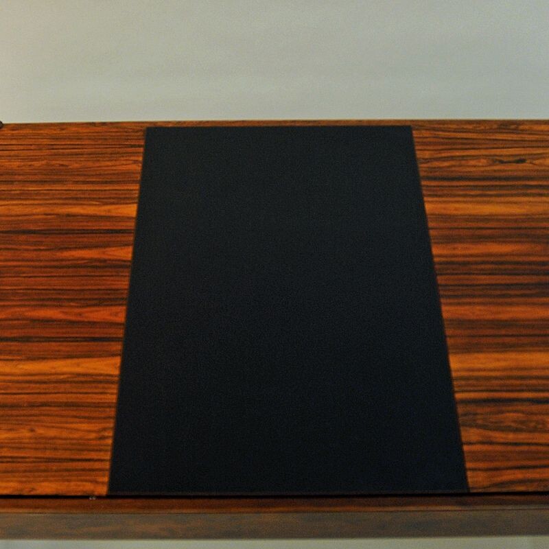 Mesa de café Vintage Rosewood por Torbjørn Afdal para Bruksbo, Noruega 1962