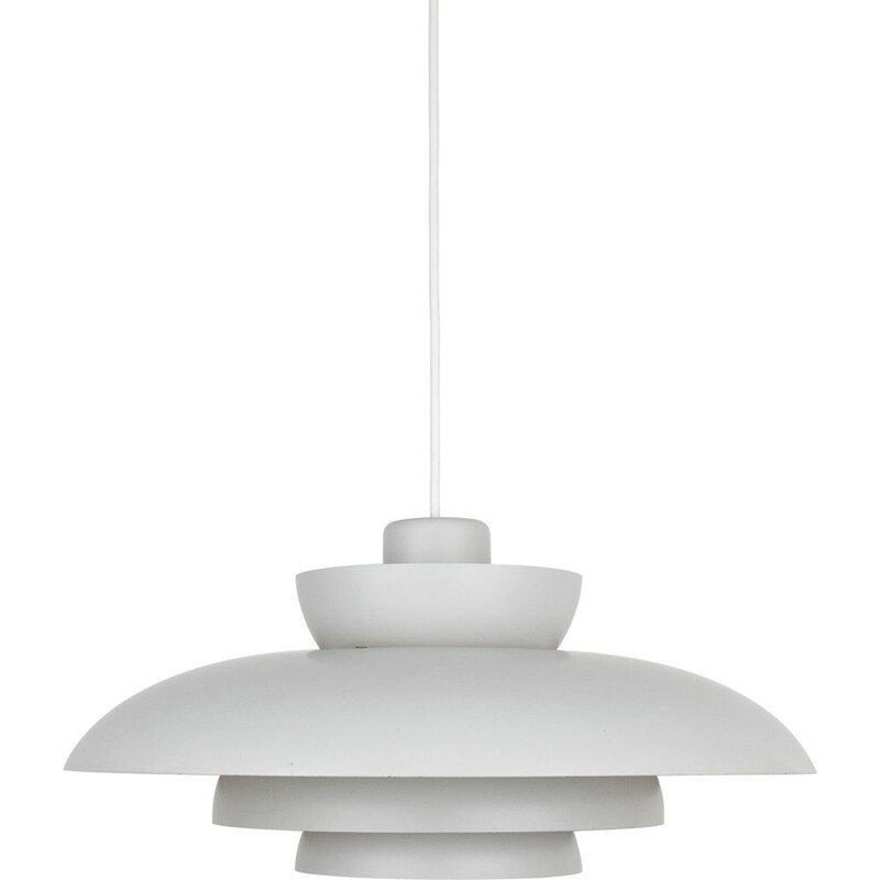 Mid century pendant lamp Penta by Jo Hammerborg, Fog og Mørup Danish  1965