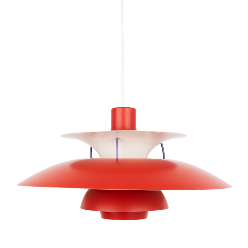 Mid-century pendant lamp PH 5 by Poul Henningsen, Louis Poulsen Danish 1958