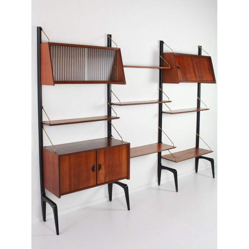 Vintage Modulair wall unit by Louis van Teeffelen for Wébé Holland 1958