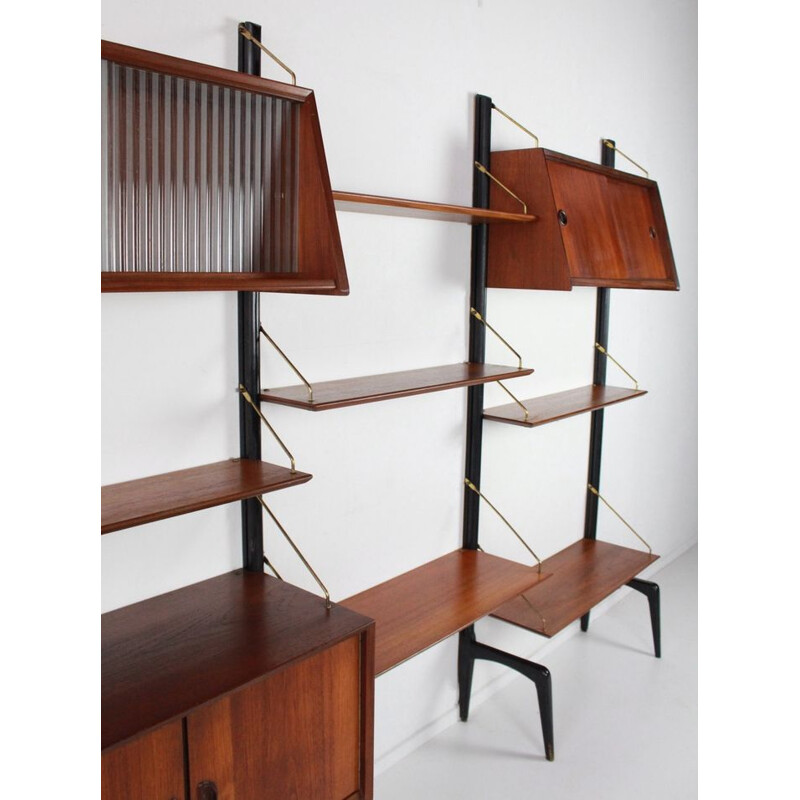 Vintage Modulair wall unit by Louis van Teeffelen for Wébé Holland 1958