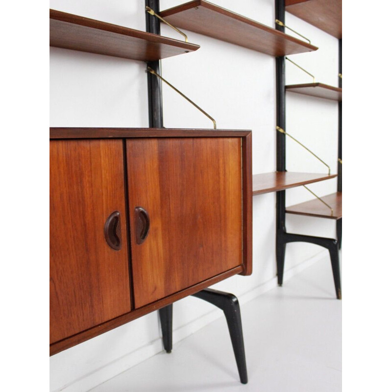 Vintage Modulair wall unit by Louis van Teeffelen for Wébé Holland 1958