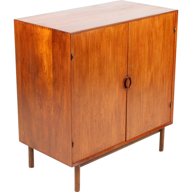 Søborg Scandinavian little storage cabinet in teak, P. HVIDT & O. MOLGAARD-NIELSEN - 1950s