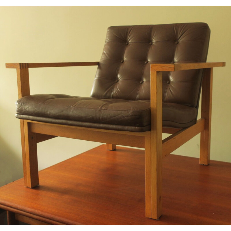 Vintage Lounge Chair Ole Gjerlov Knudsen for France & Søn 1950s