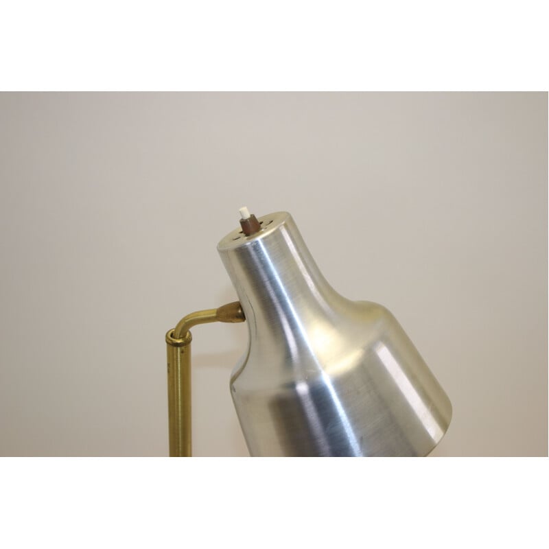 Vintage brass adjustable floor lamp 1960s