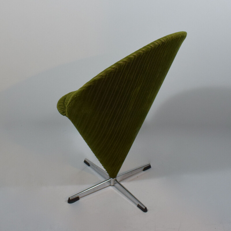 Vintage armchair by Verner Panton "Cone K1" by plus-linje 1958