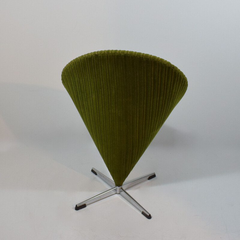 Vintage armchair by Verner Panton "Cone K1" by plus-linje 1958