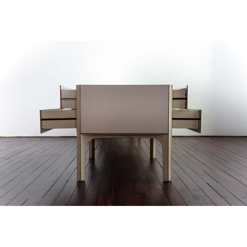 Table d'appoint Vintage de la ligne de meubles DF 2000 de Raymond Loewy pour Doubinsky Frères