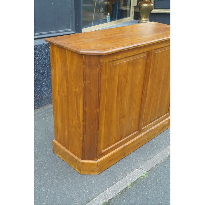 Vintage wooden bar counter 1970