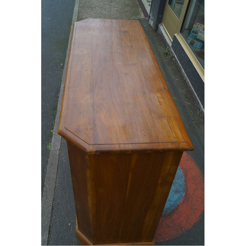 Vintage wooden bar counter 1970