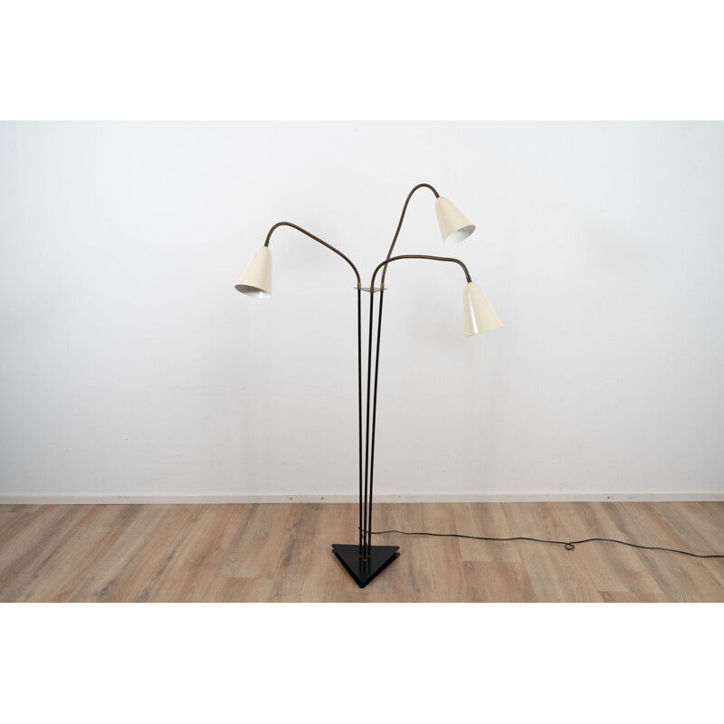 Vintage trinity floor light By Soweco