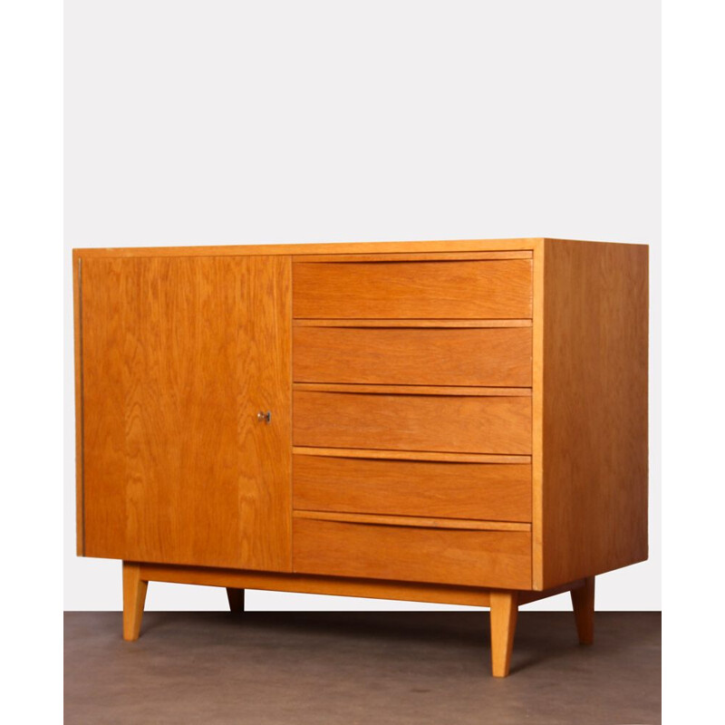 Vintage wooden chest of drawers by Drevozpracujici podnik, 1962