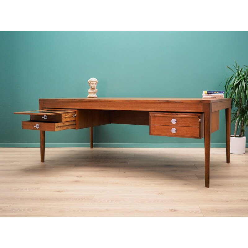 Vintage Desk teak, Finn Juhl  France & Son danish 1960s