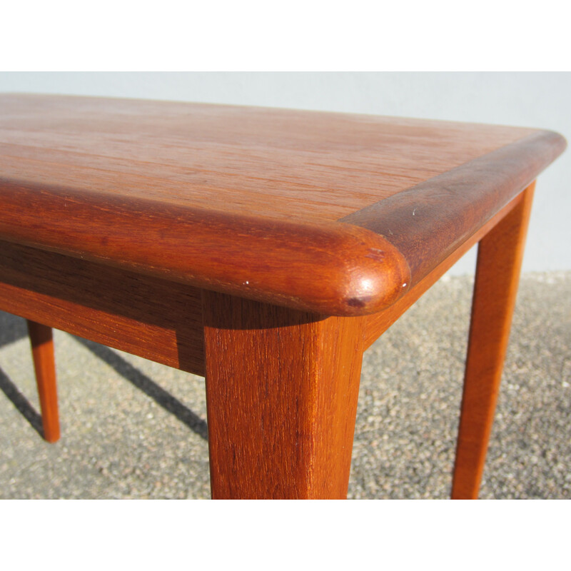 Vintage teak side table scandinavian