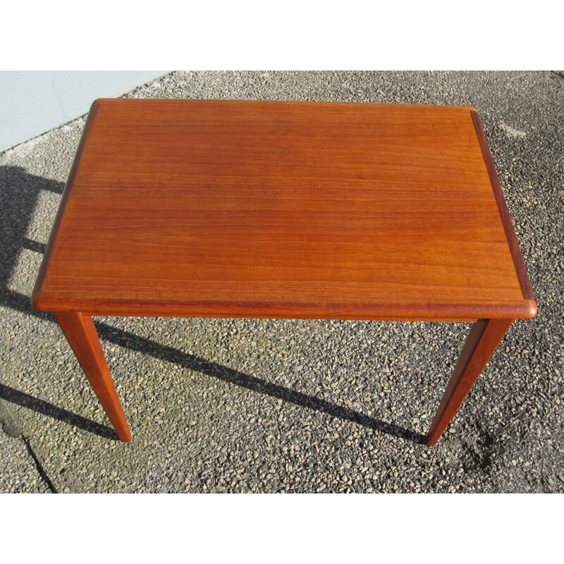 Vintage teak side table scandinavian