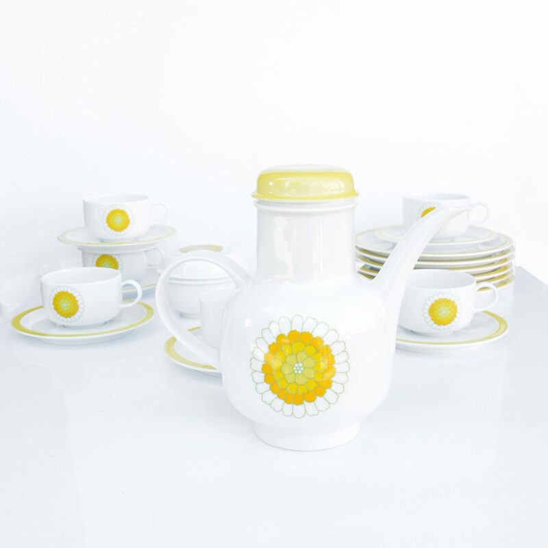 Vintage Porcelain coffee set Melitta, Germany 1960s