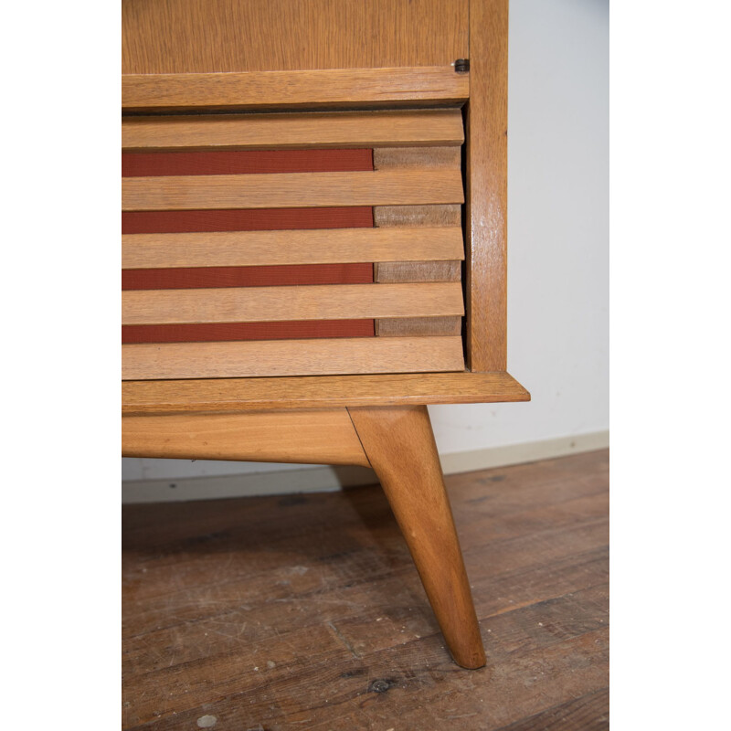 Vintage vinyl chest of drawers 1950