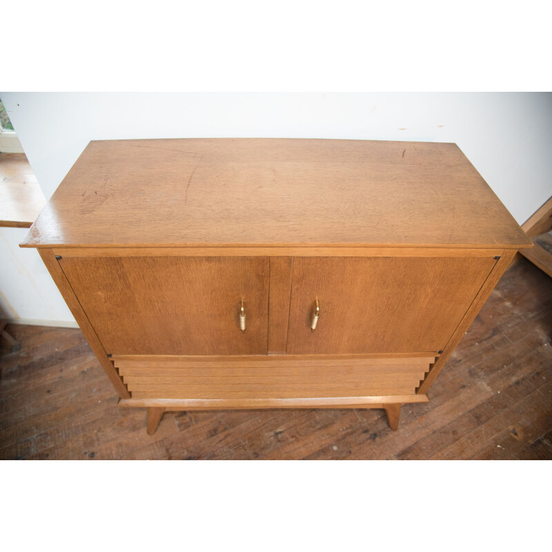 Vintage vinyl chest of drawers 1950