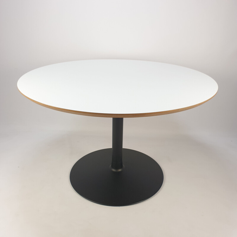 Vintage Round Dining Table "Circle" by Pierre Paulin for Artifort, 1980s