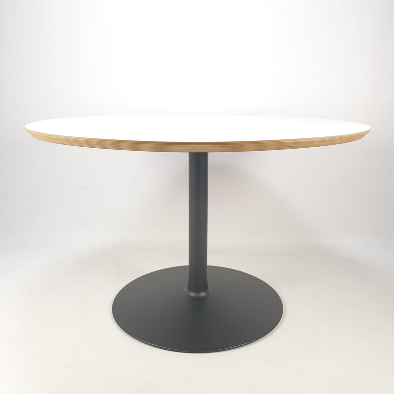 Table ronde Vintage "Circle" par Pierre Paulin pour Artifort, 1980