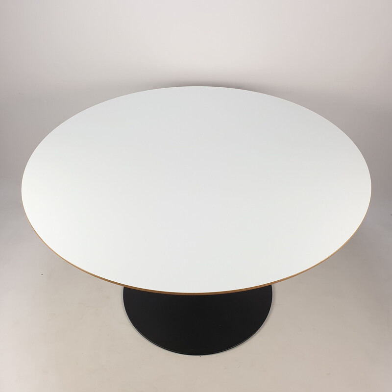 Table ronde Vintage "Circle" par Pierre Paulin pour Artifort, 1980