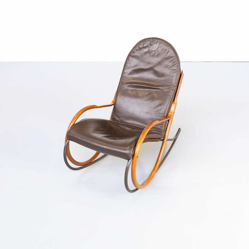70s Paul Tuttle ‘Nonna’ rocking chair for Strassle