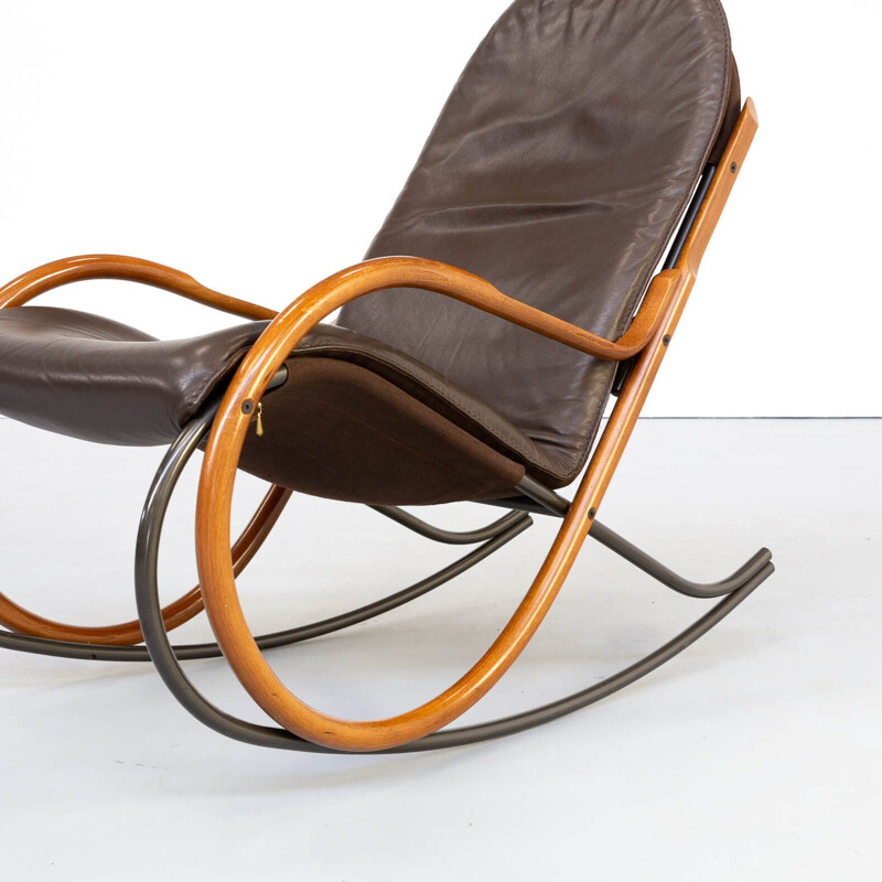 70s Paul Tuttle ‘Nonna’ rocking chair for Strassle