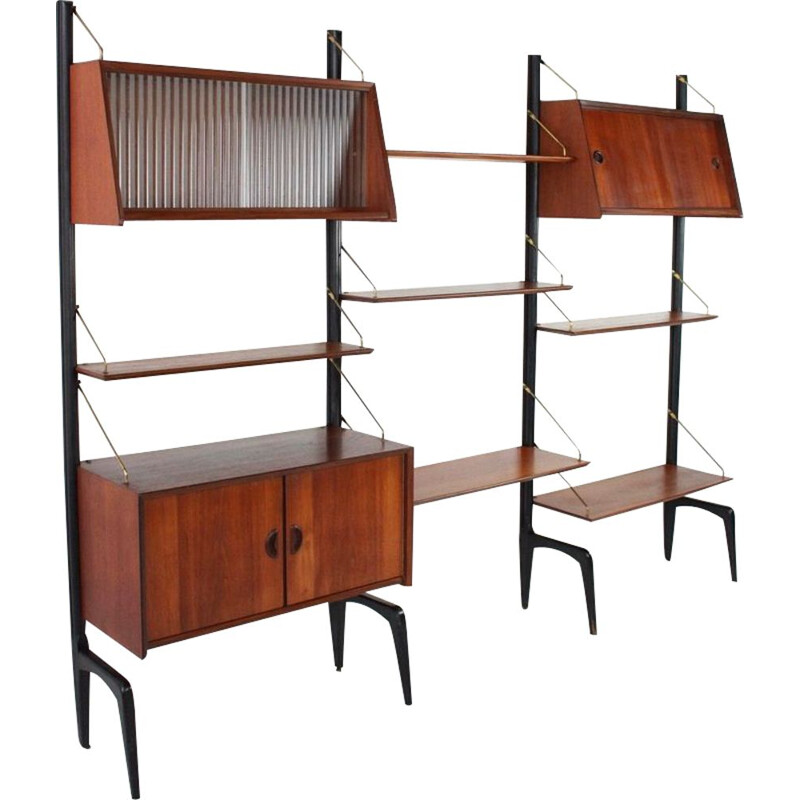 Vintage Modulair wall unit by Louis van Teeffelen for Wébé Holland 1958