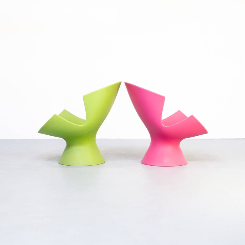 Pair of Vintage armchair Karim Rashid Kite 1960