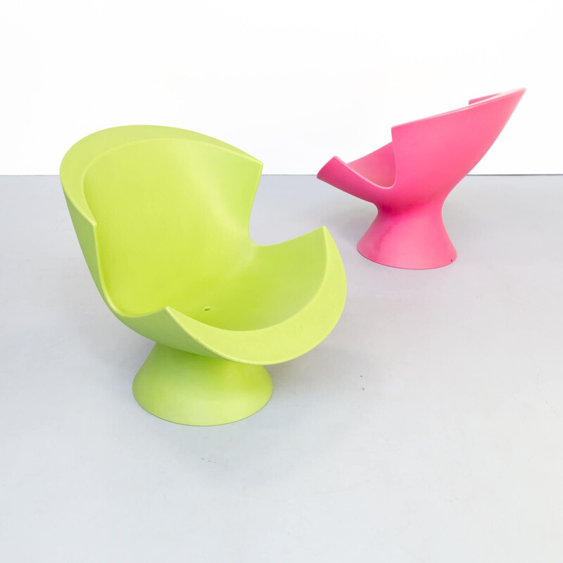 Pair of Vintage armchair Karim Rashid Kite 1960