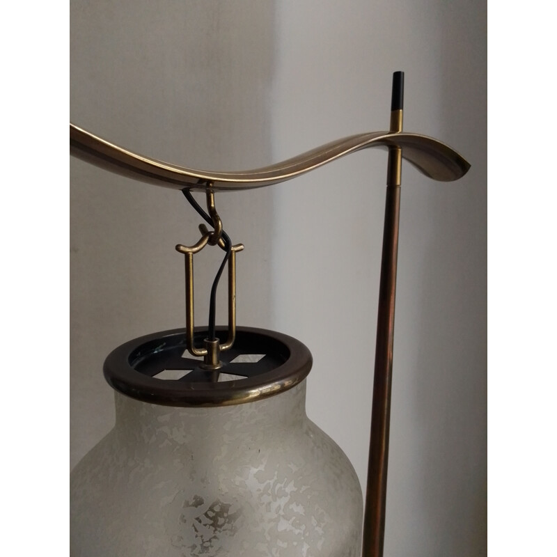 Vintage floor lamp Honk Kong Arredoluce Angelo Lelli 1953