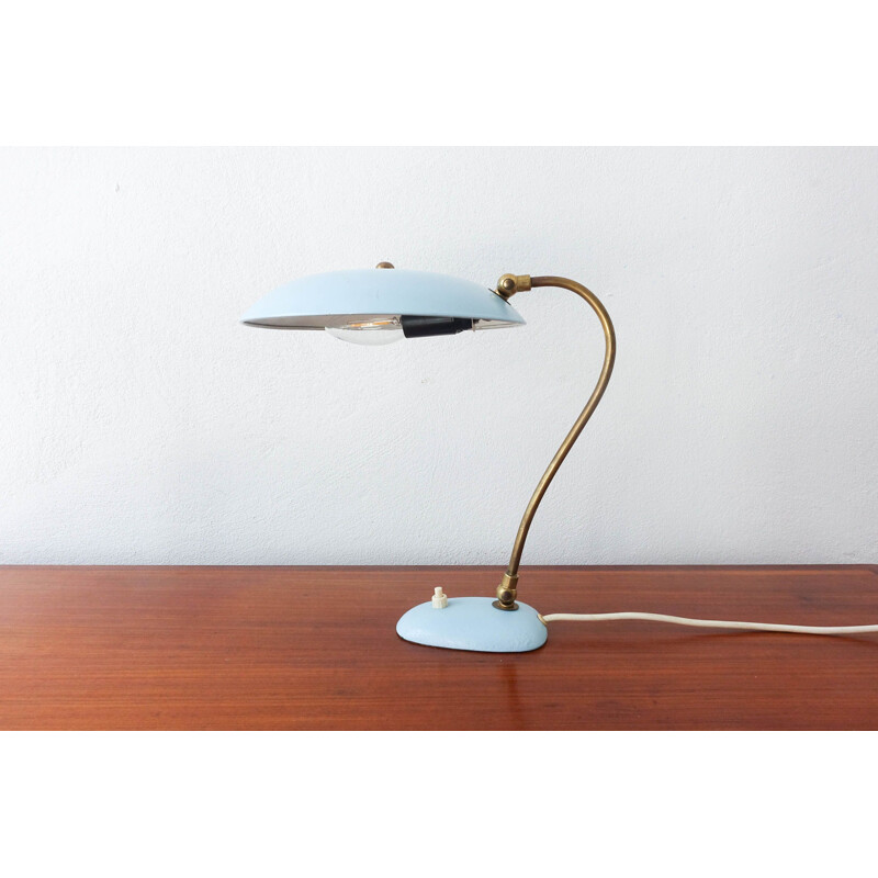 Vintage Table Lamp Stilnovo Brass 1950s