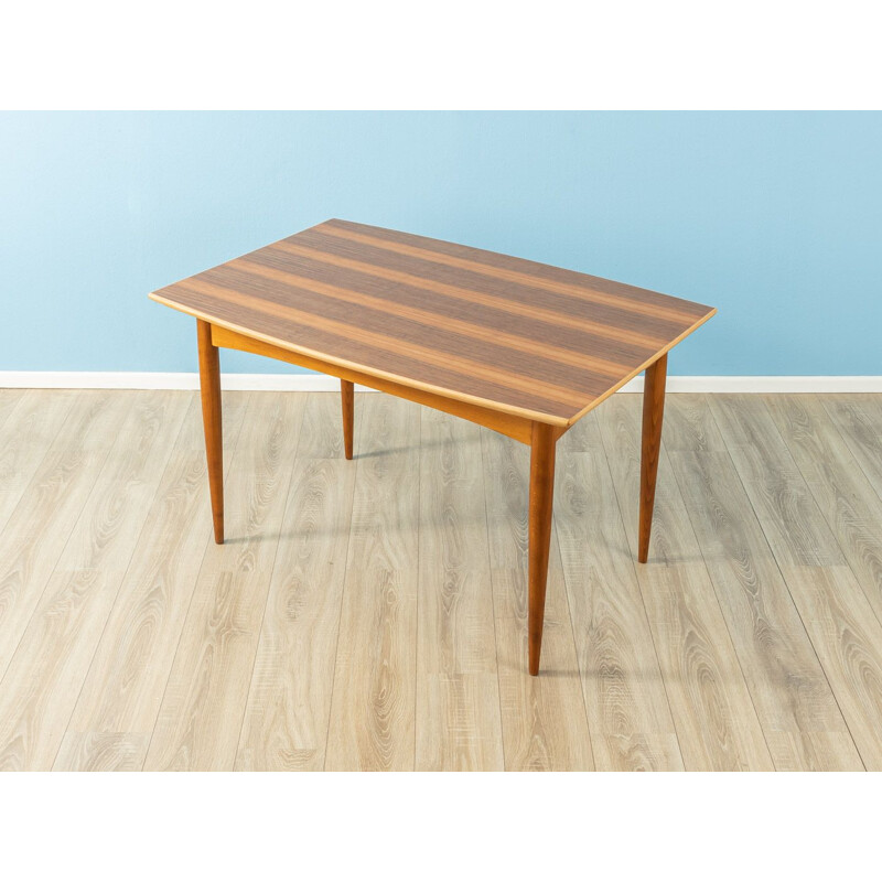 Vintage Dining Table Walnut Germany 1960s