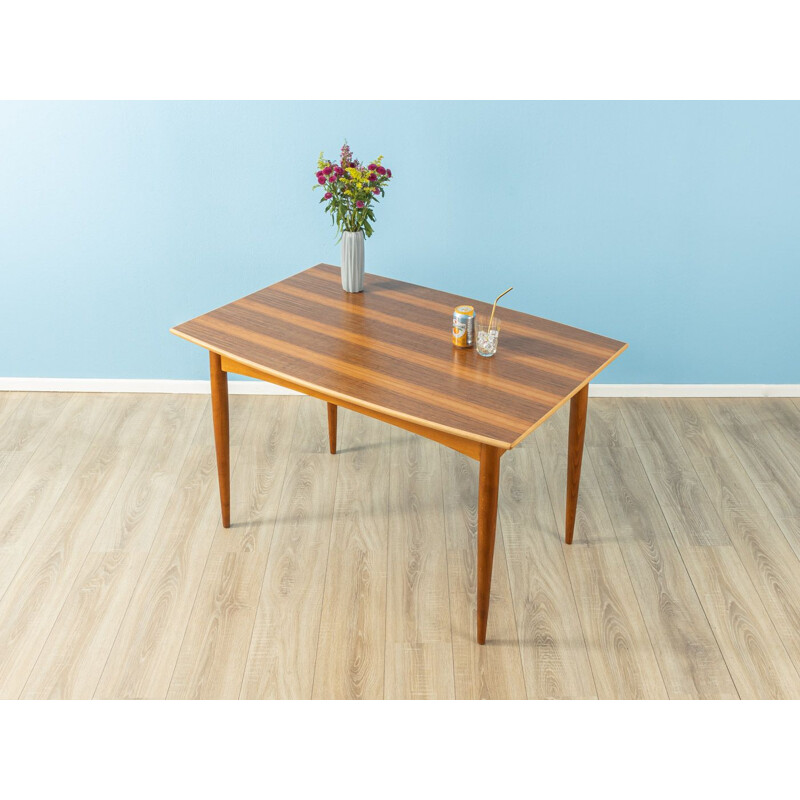 Vintage Dining Table Walnut Germany 1960s