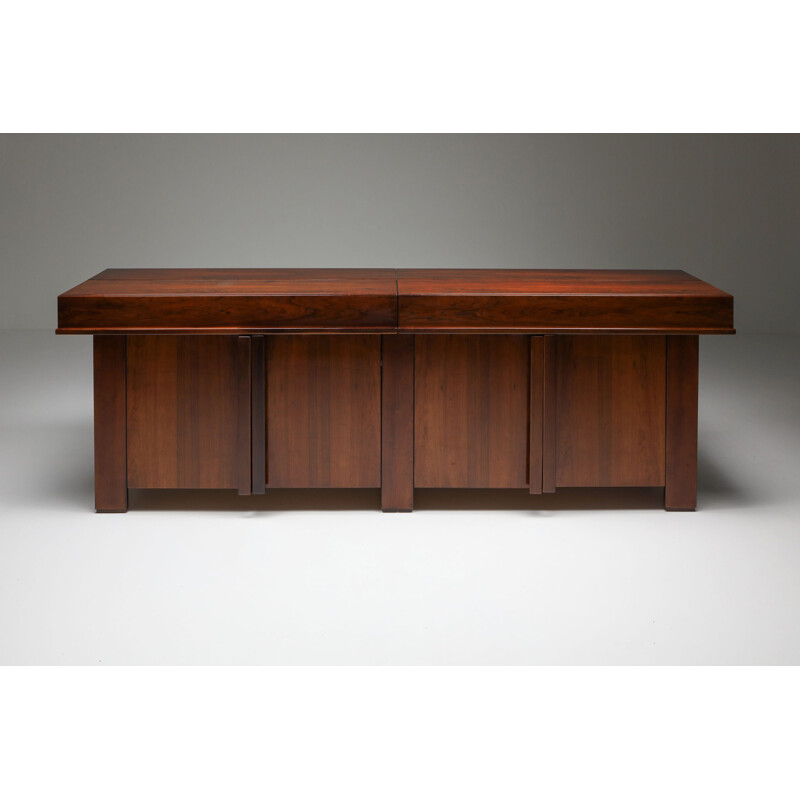 Vintage 'Torbecchia' Credenza in Walnut Giovanni Michelucci 1960s