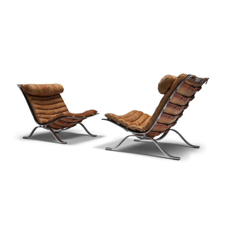 Pair of Vintage Lounge Chairs 'Ari' by Arne Norell AB Arne Norell 1960s