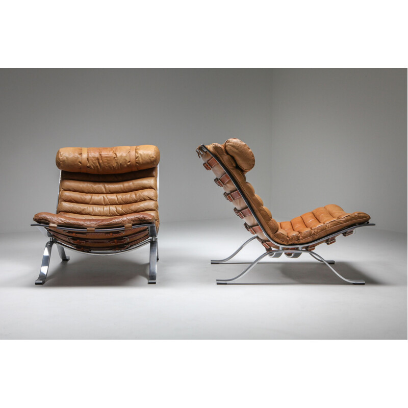 Pair of Vintage Lounge Chairs 'Ari' by Arne Norell AB Arne Norell 1960s