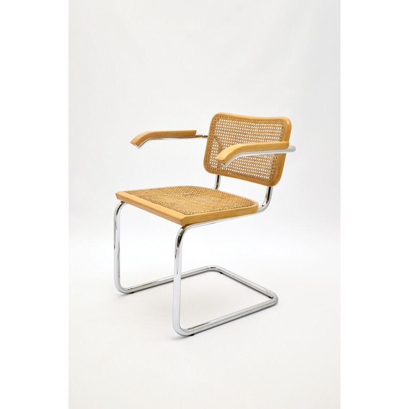 Vintage Cesca B32 Chair By Marcel Breuer For Gavina  Knoll 1970s