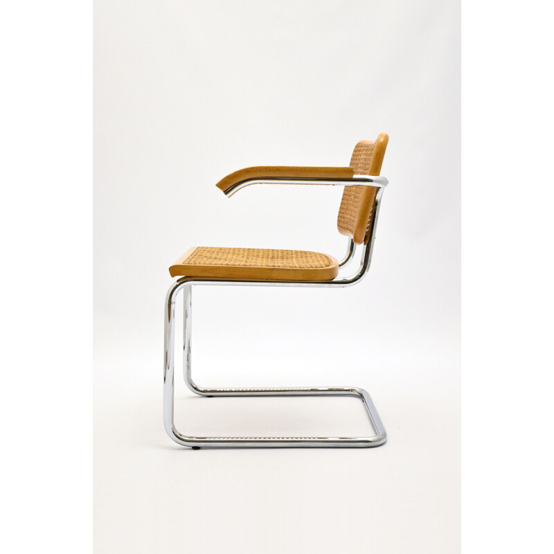 Chaise vintage Cesca B32 de Marcel Breuer pour Gavina Knoll 1970