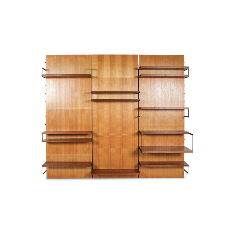 Vintage 'Japanese Series' Wall Unit, Cees Braakman for Postoe Netherlands 1950s