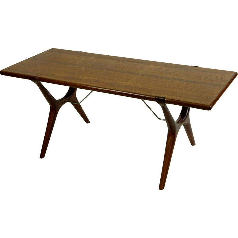 Vintage teak coffee table by Karl Erik Ekselius for J.O.C. Vetlanda, 1960