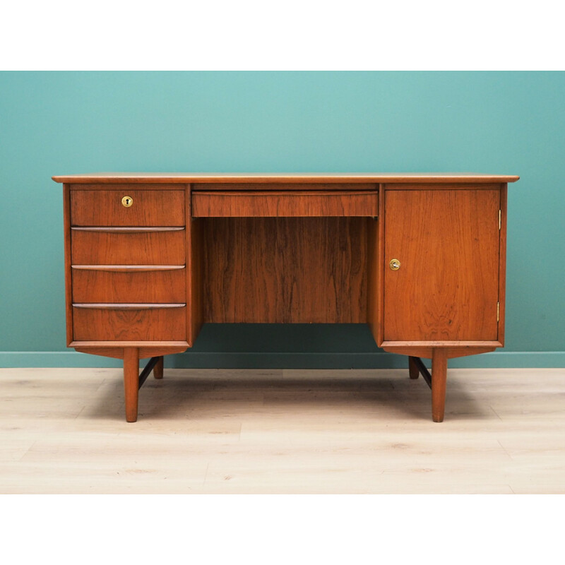 Vintage teak desk, Danish 1960