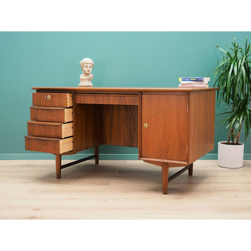 Vintage teak desk, Danish 1960