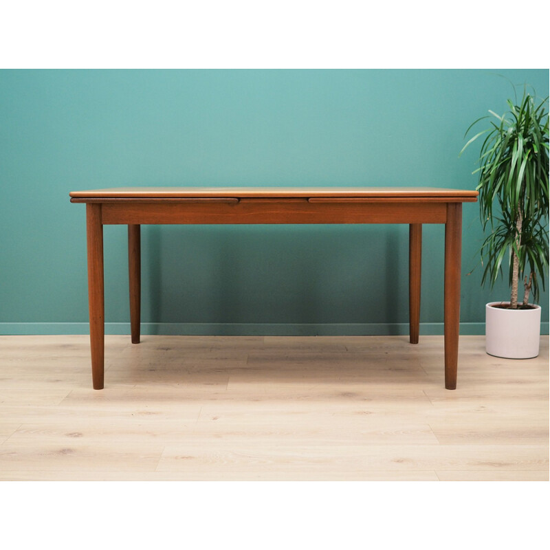 Table vintage en teck, Danois 1960