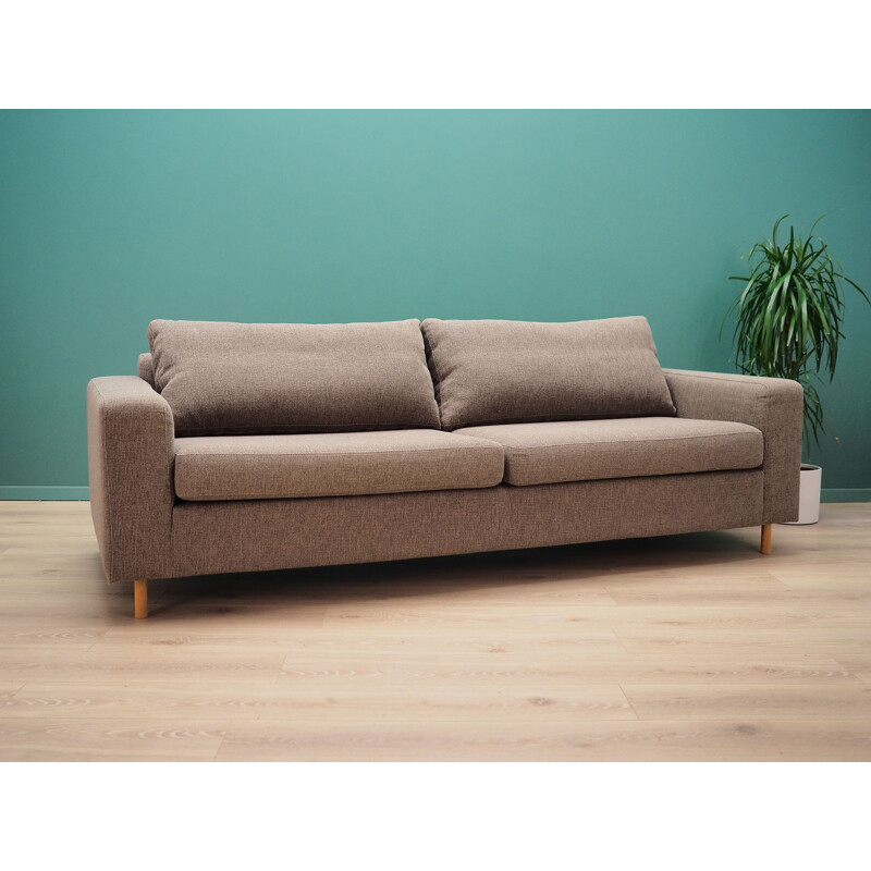 Vintage brown Bolia sofa, Danish 2000