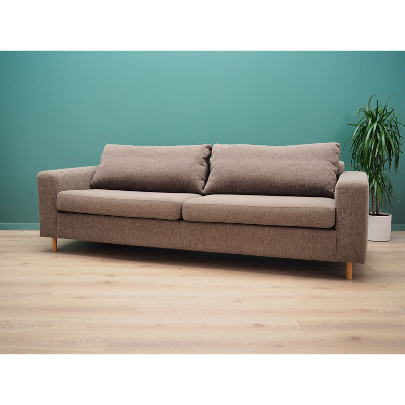 Vintage brown Bolia sofa, Danish 2000