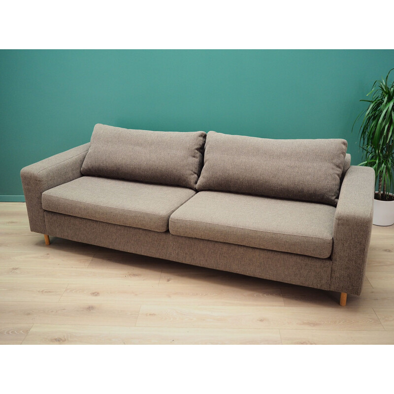 Vintage brown Bolia sofa, Danish 2000