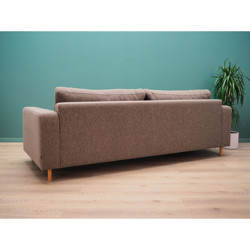 Vintage brown Bolia sofa, Danish 2000