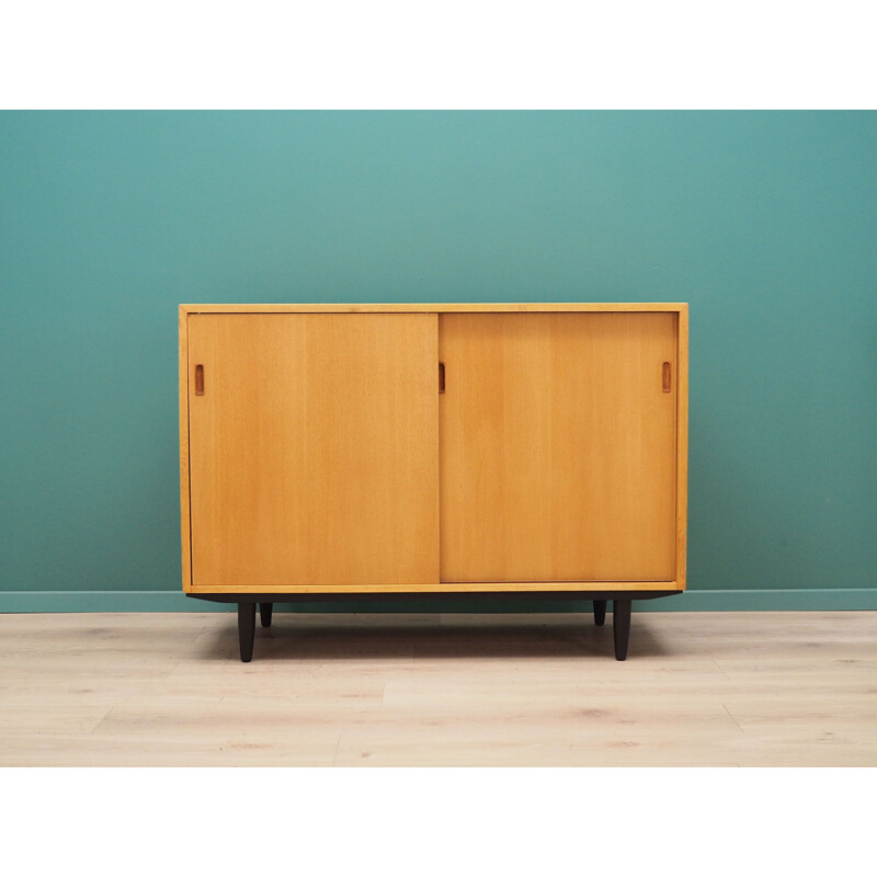 Vintage sideboard in ash wood, Danish 1960