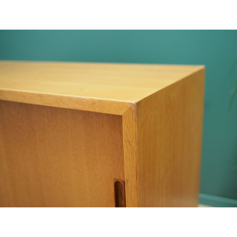 Vintage sideboard in ash wood, Danish 1960